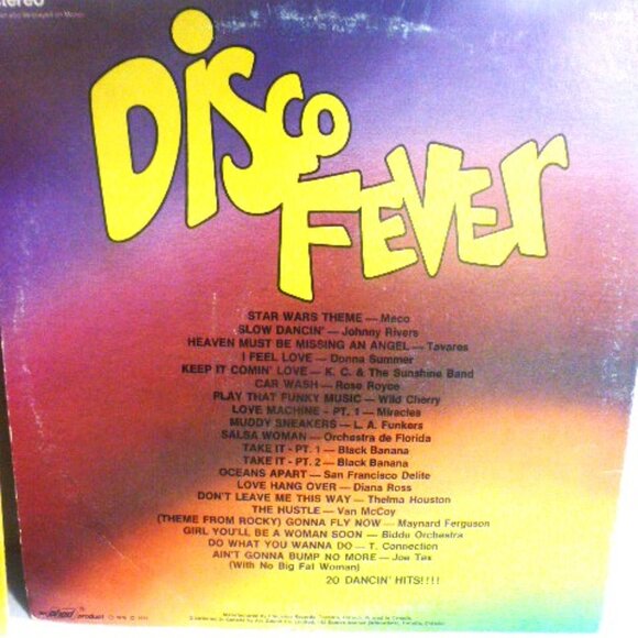 3x DISCO LP Disco Mania TV-DISC 74004 Tee Vee BEST of DISCO TA-1059 DISCO FEVER - Picture 5 of 6